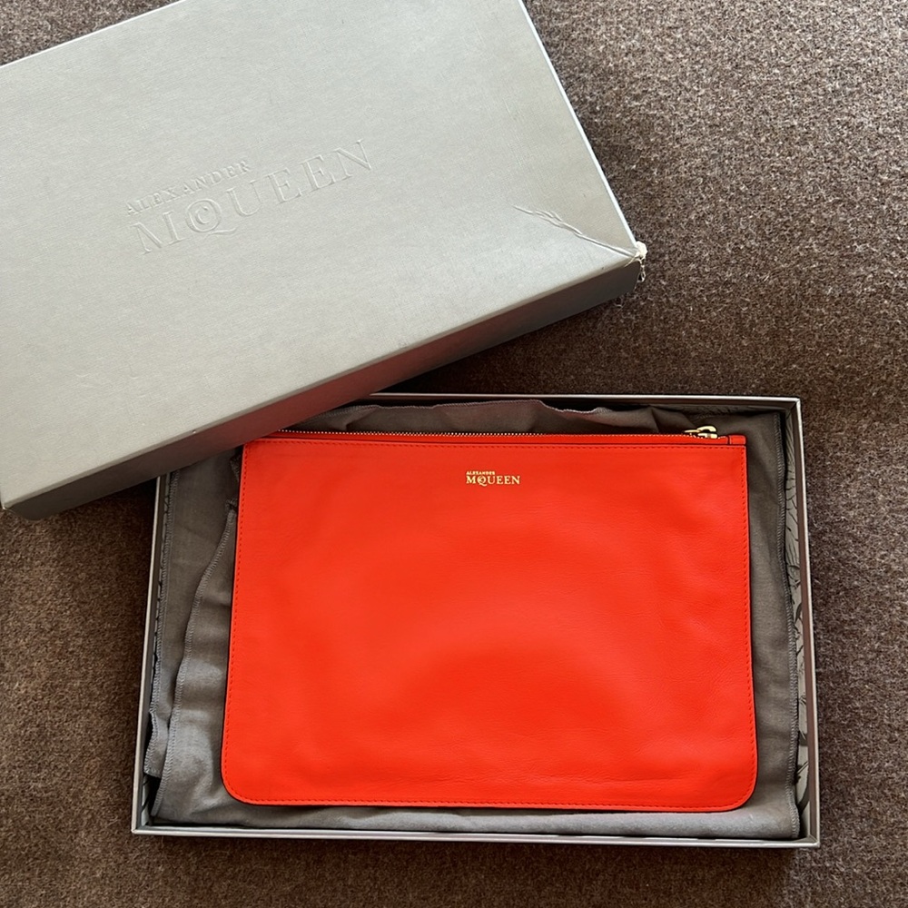 Alexander McQueen Leather Pouch